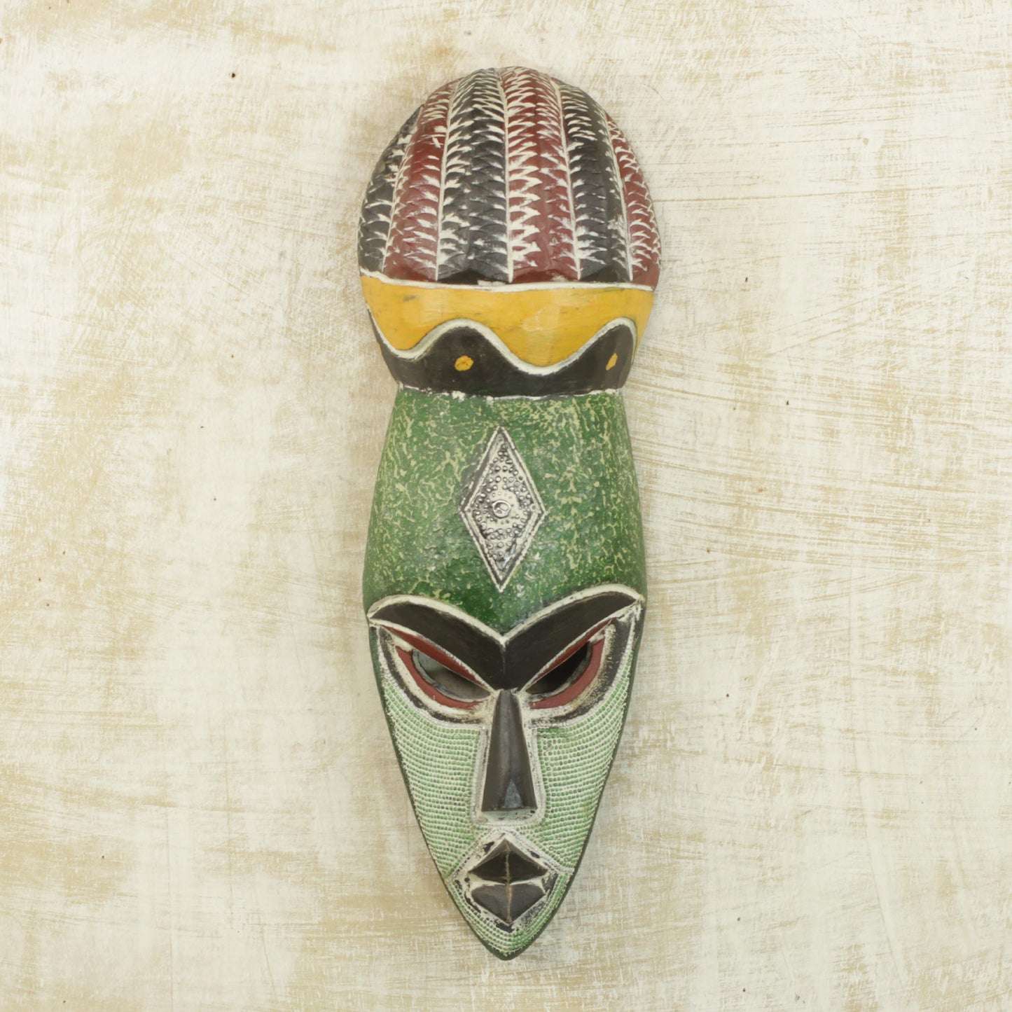 God's Gift Unique Nigerian Wood Mask