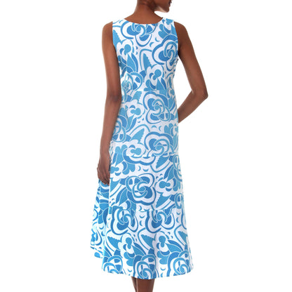 Bali Sky Hand Crafted Cotton Batik Dress