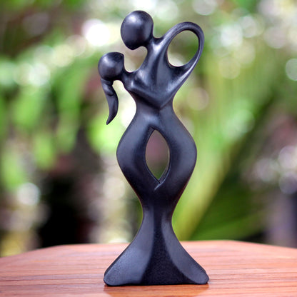 Soul Embrace Artisan Crafted Romantic Dancing Couple Sculpture