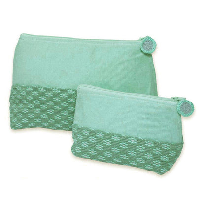 Spring Blooms Fair Trade Floral Cosmetic Bags (Pair)