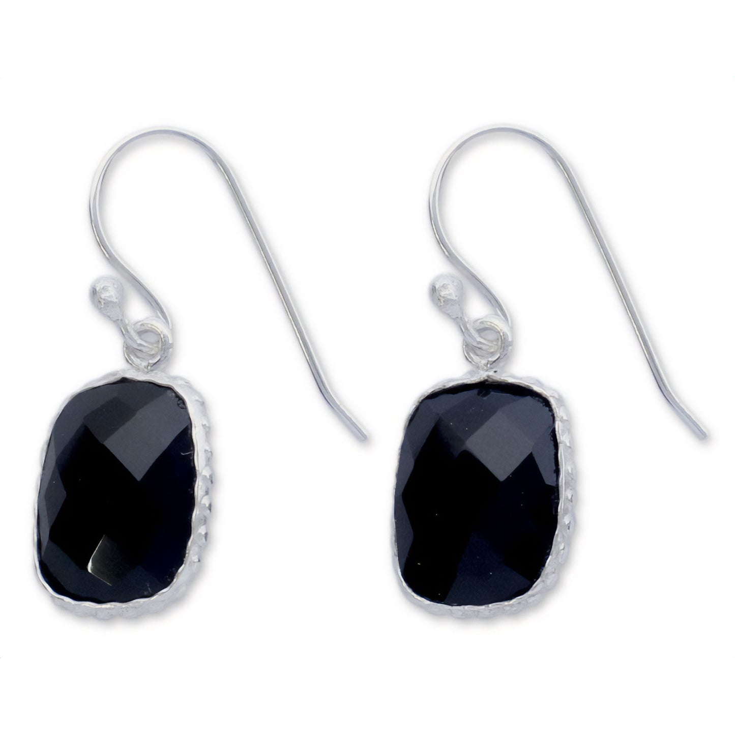 Delhi Darkness Sterling Silver Earrings