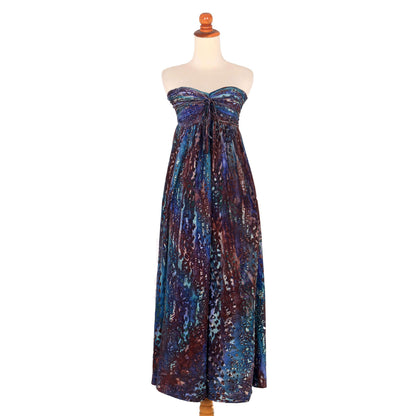 Bali Empress Multicolor Batik Dress