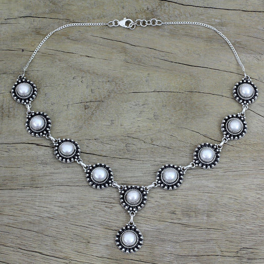 Purity Pearl Y necklace