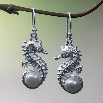 Sea Horse Treasure Earrings