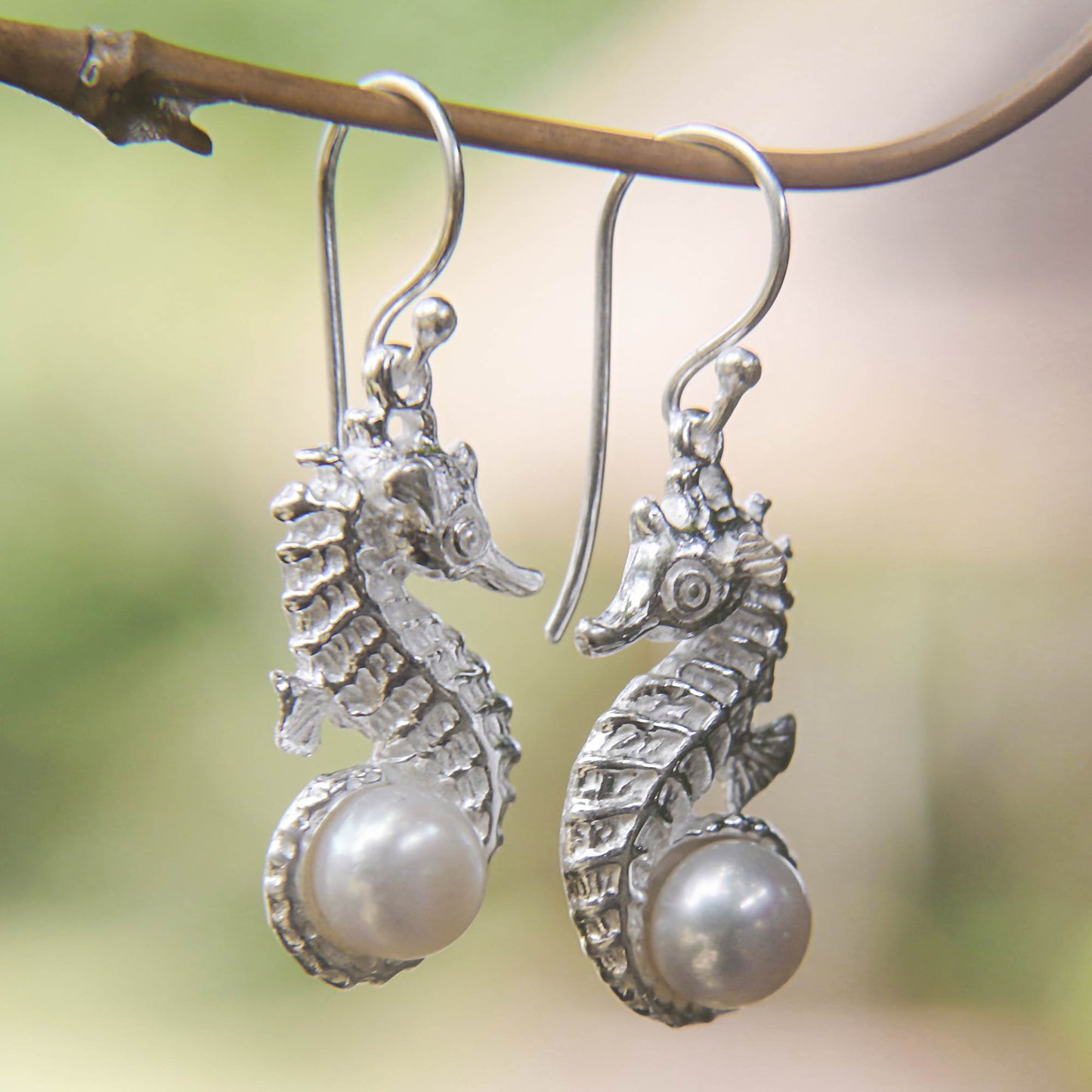 Sea Horse Treasure Earrings