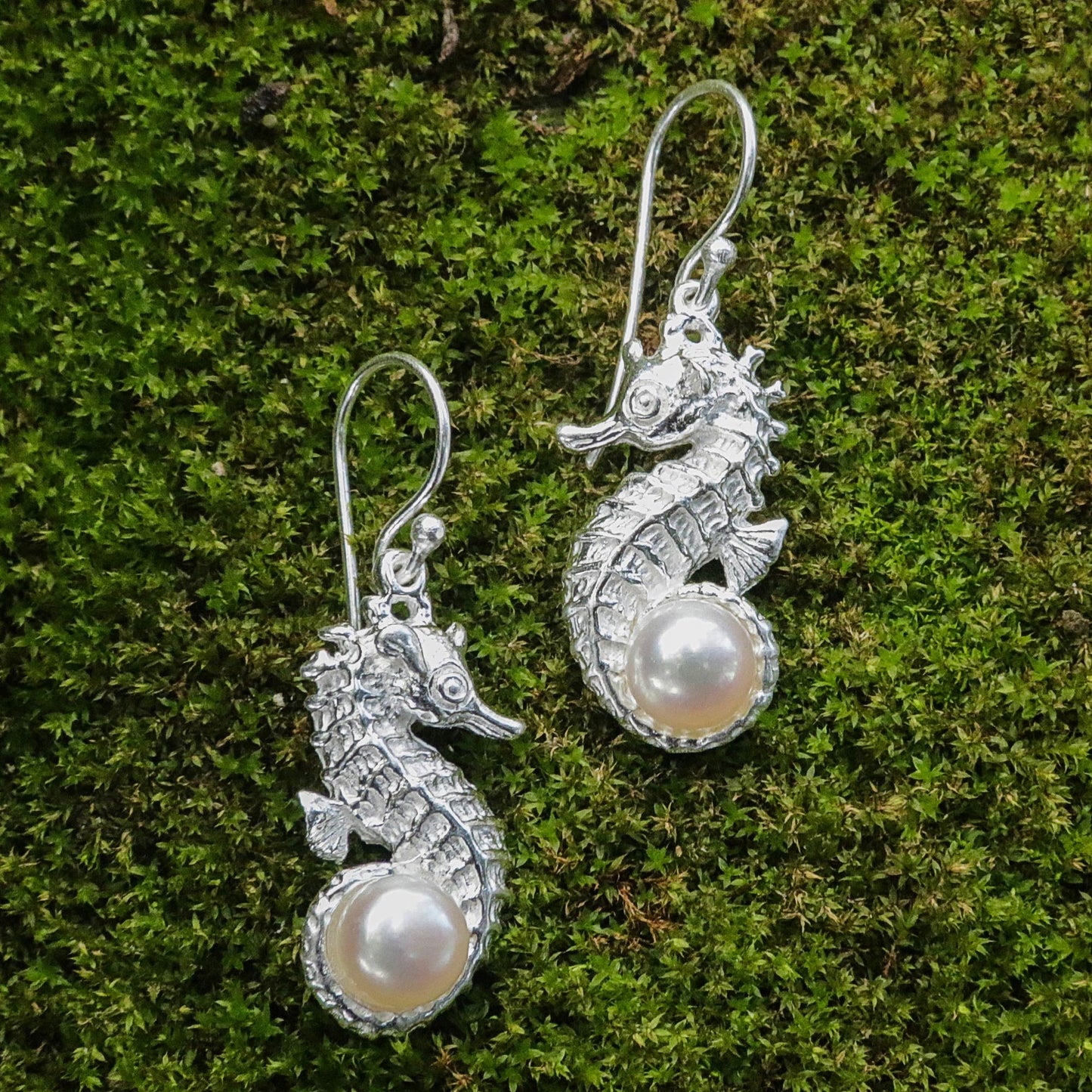 Sea Horse Treasure Earrings