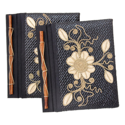 Floral Pride Pandanus journals (Set of 2)