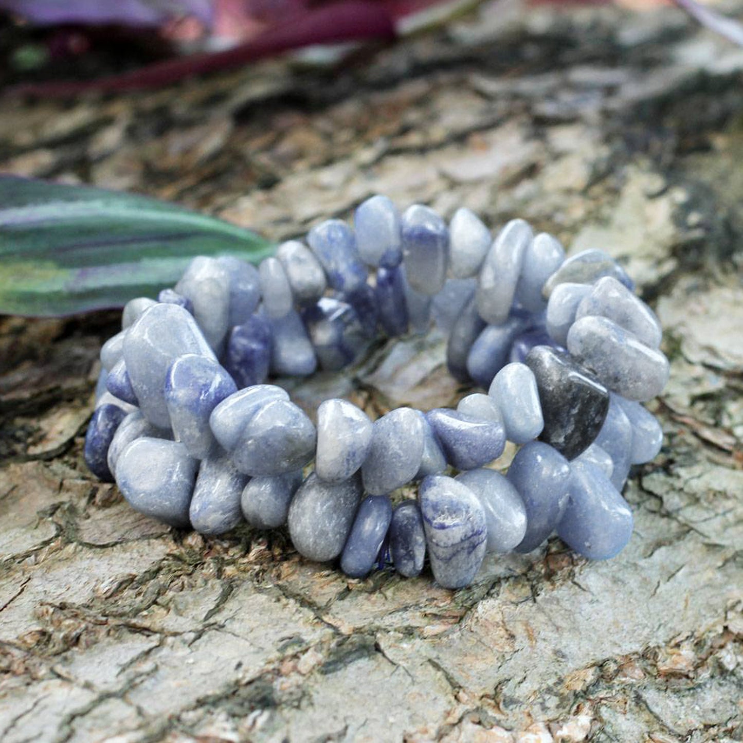 Wonders Blue Quartz Beaded Bracelet