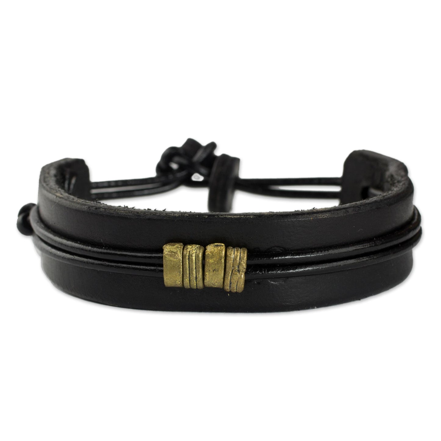 Stand Together in Black Men's Bracelet