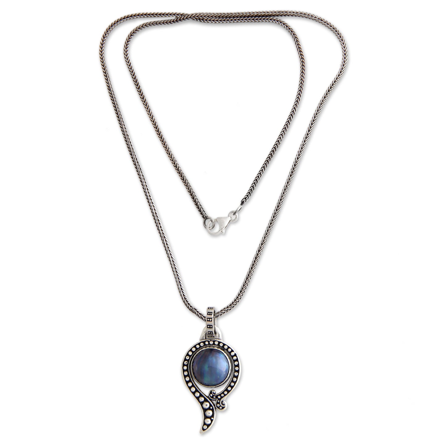 Sky Catcher Sterling Silver Necklace