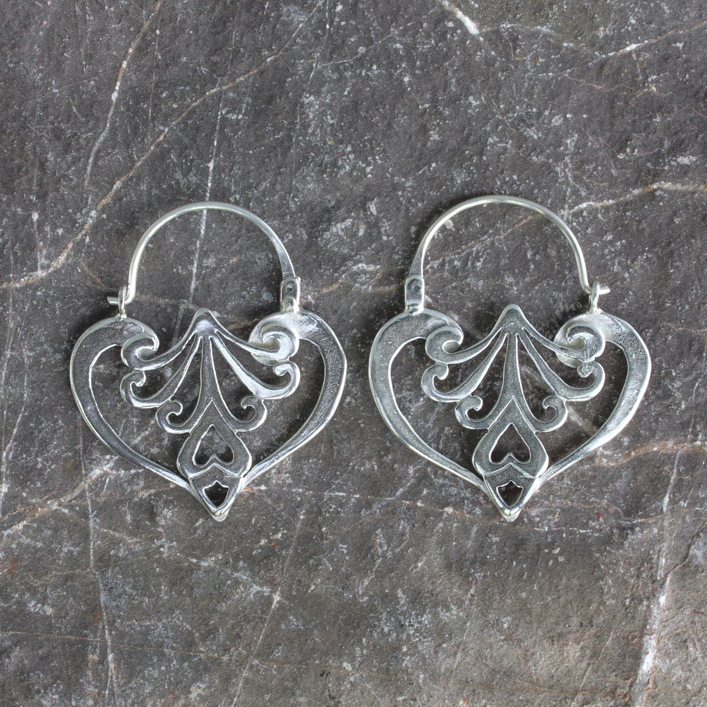 Taxco Romance Sterling Silver Earrings