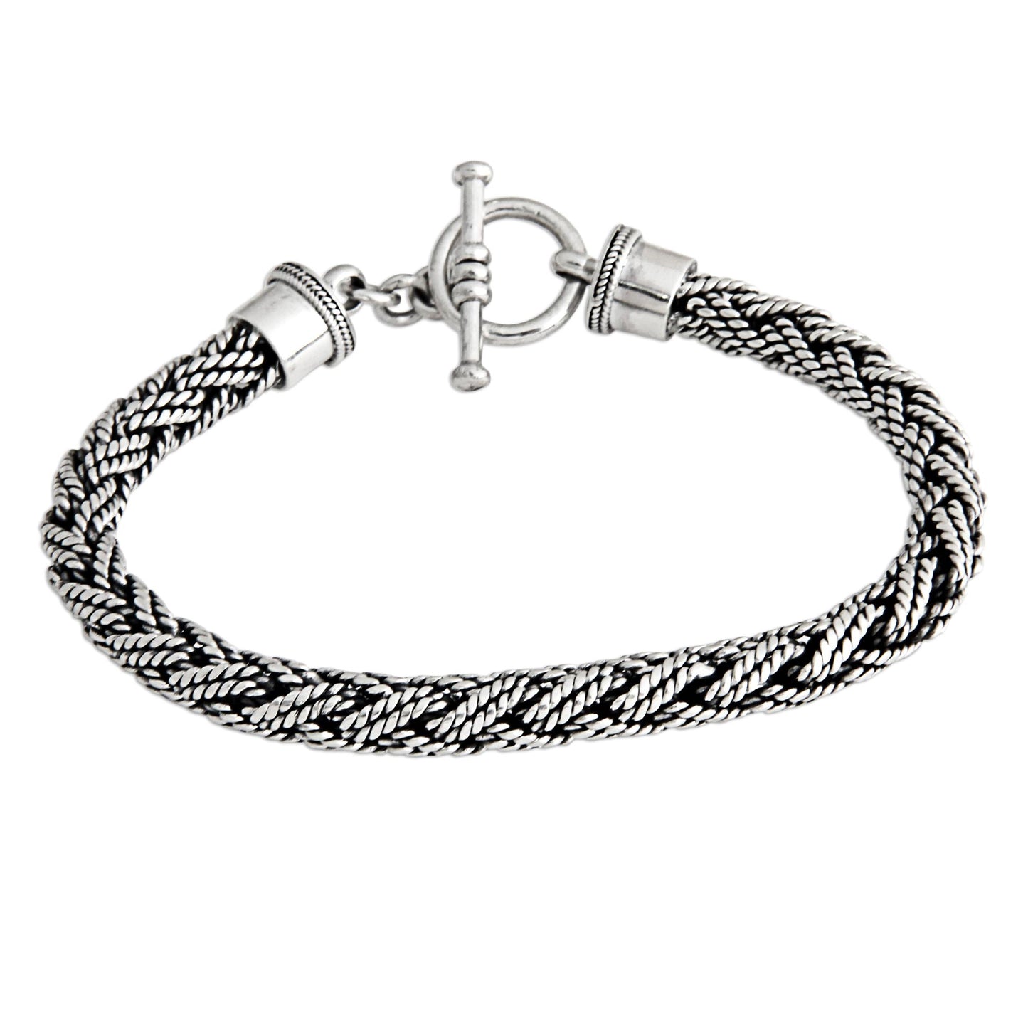 Bali Hero Silver Men's Bracelet