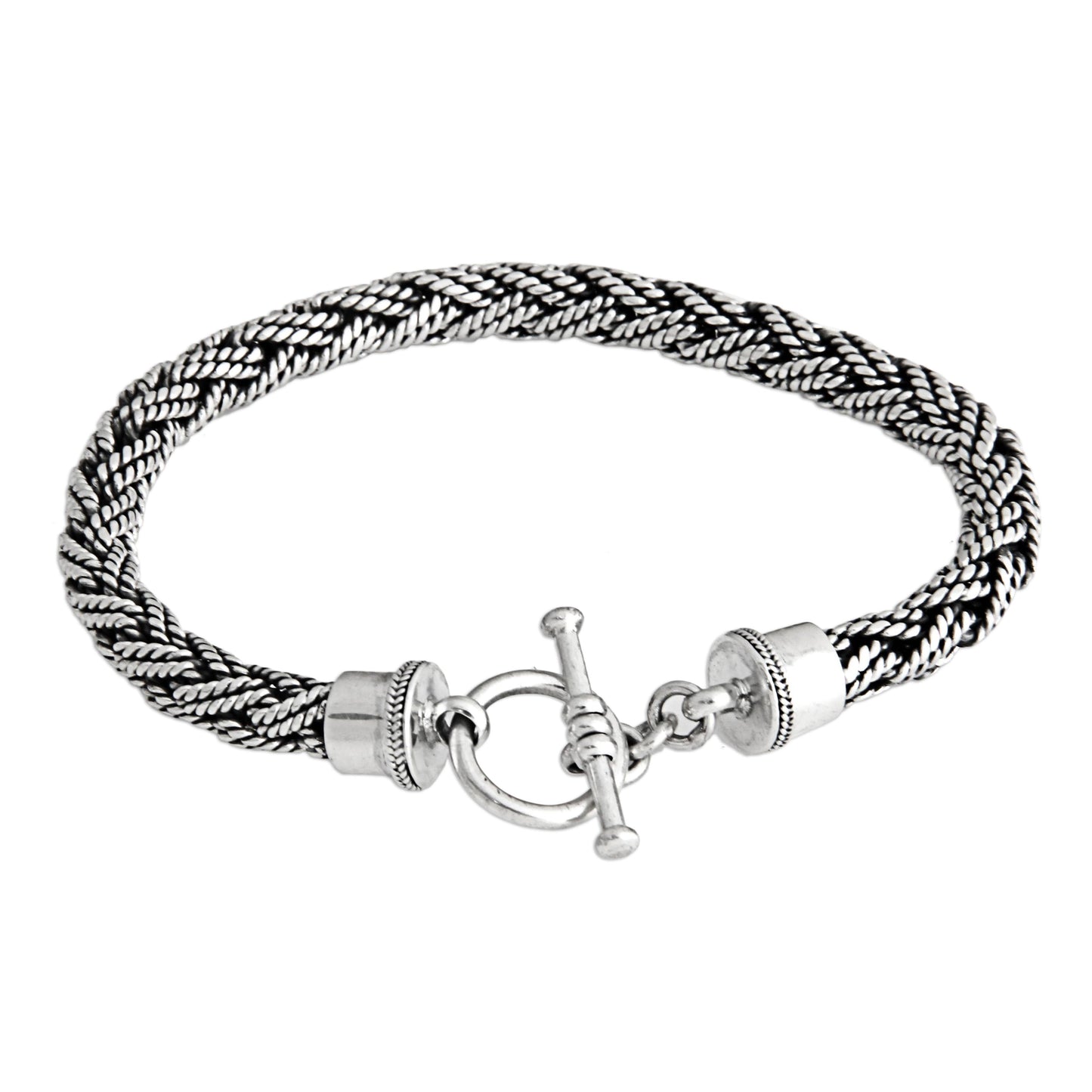 Bali Hero Silver Men's Bracelet