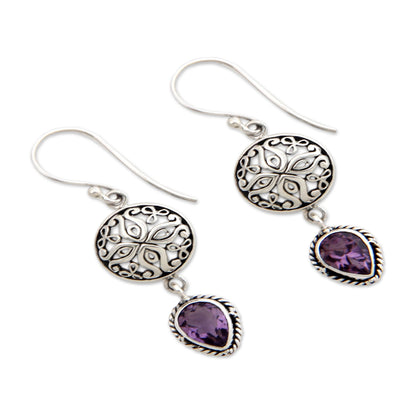 Kintamani Amethyst Earrings