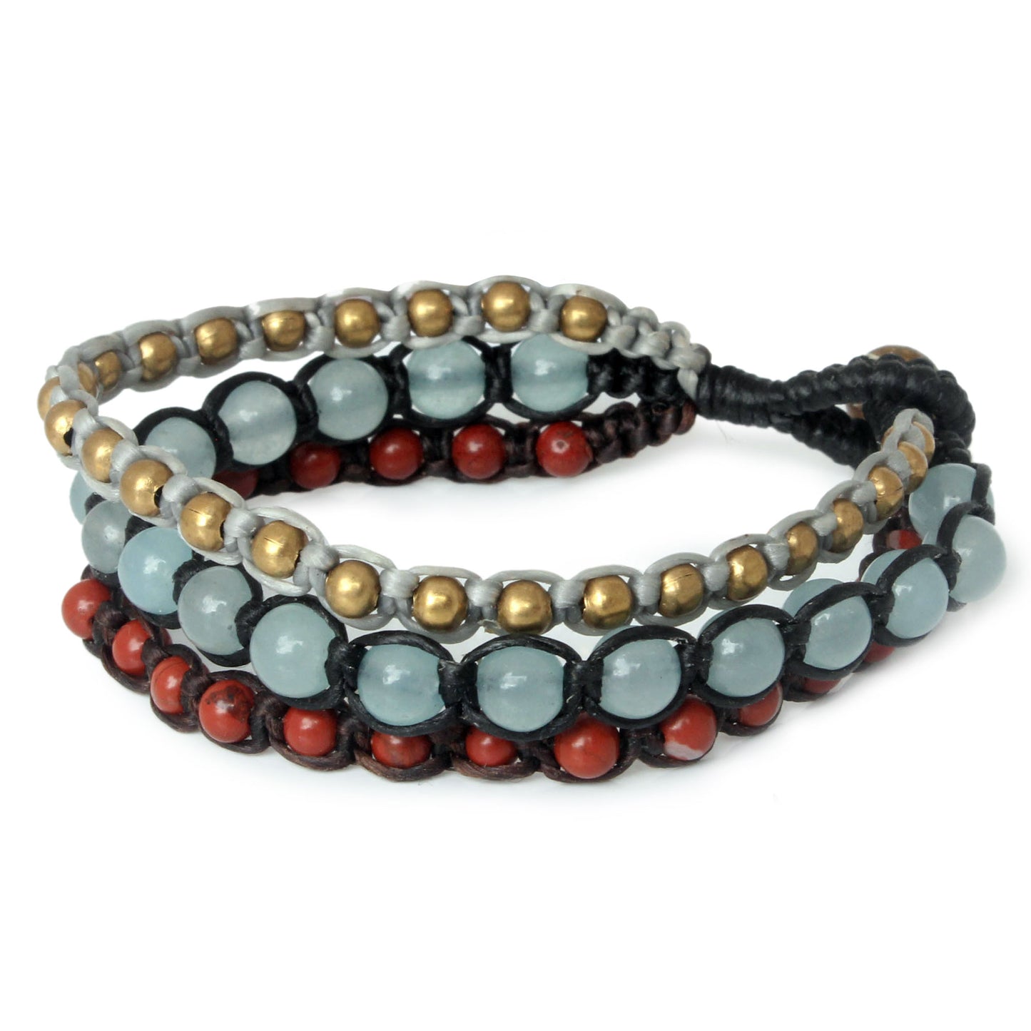 Urban Colors Multi-Gem Quartz Beaded Bracelet