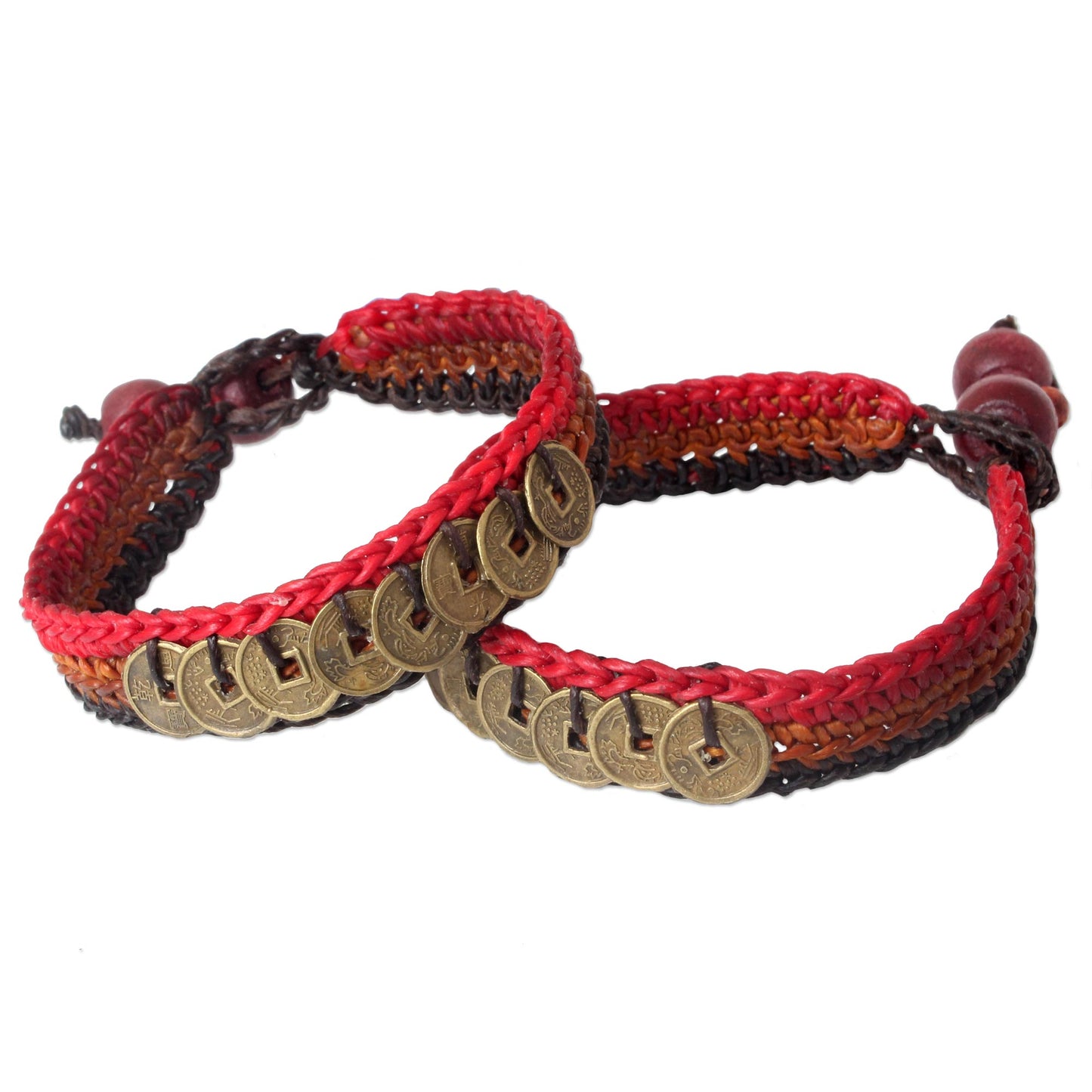 Cinnamon Coins Wristband Bracelet