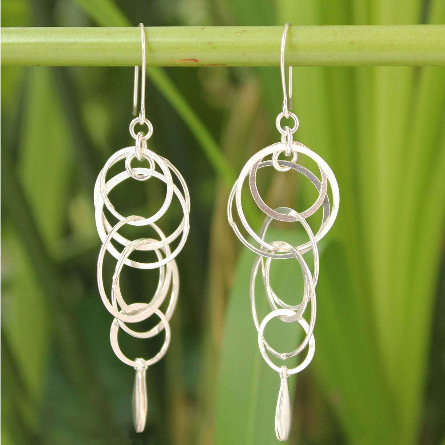 Magic Sterling Silver Dangle Earrings