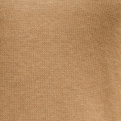 Tan Warmth Cotton and alpaca sweater