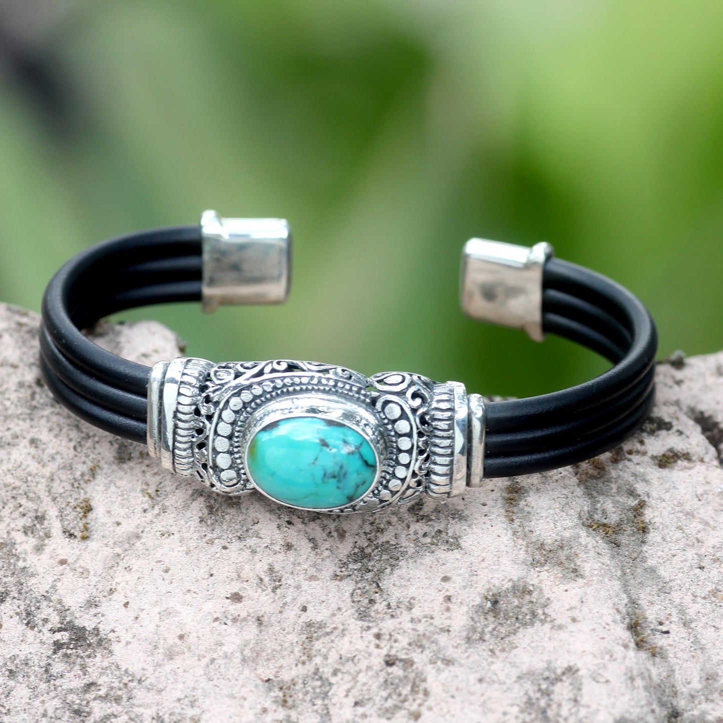 Royal Splendor Turquoise Cuff Bracelet