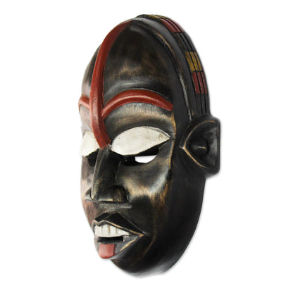 African Ghost African wood mask