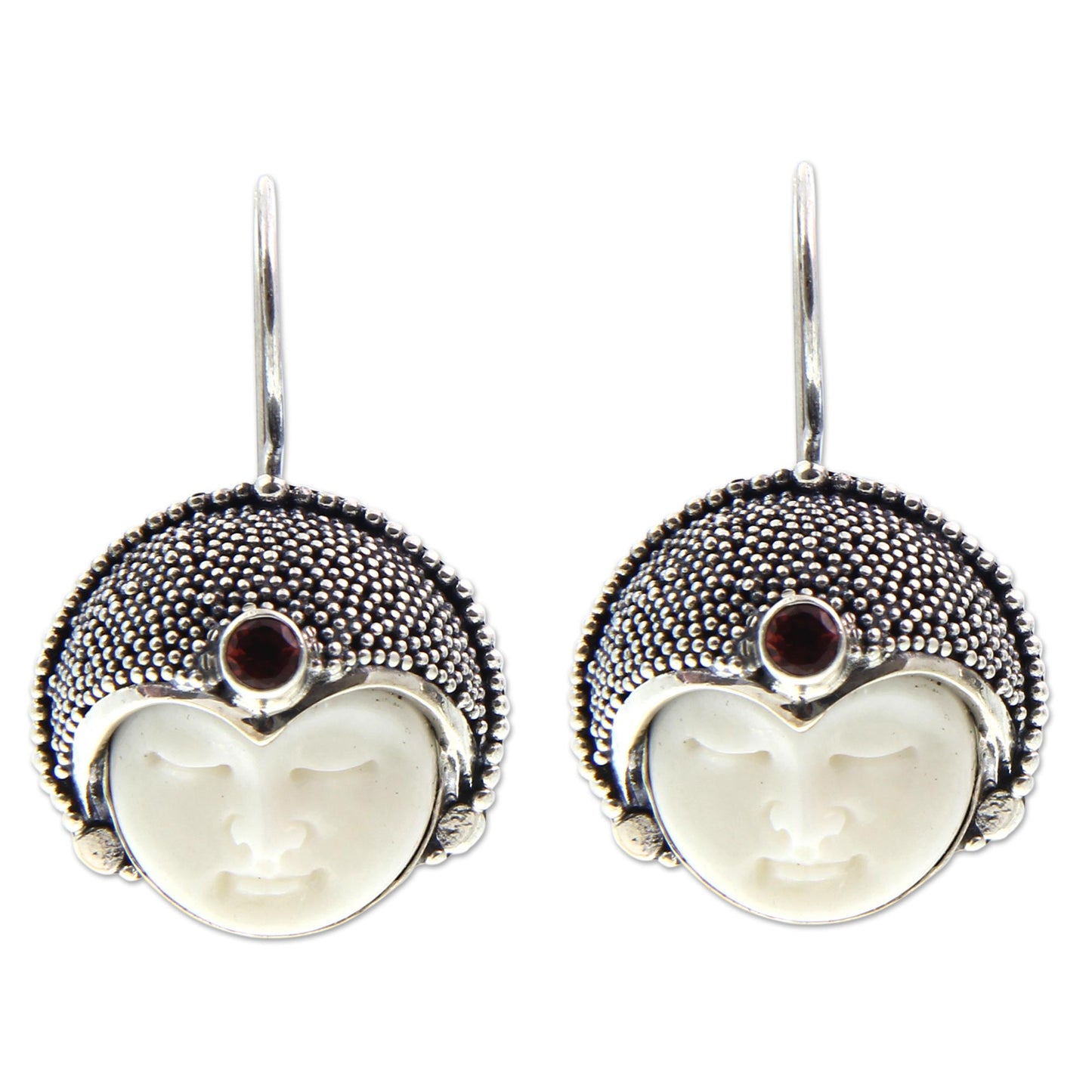 Royal Lady Sterling Silver Drop Earrings