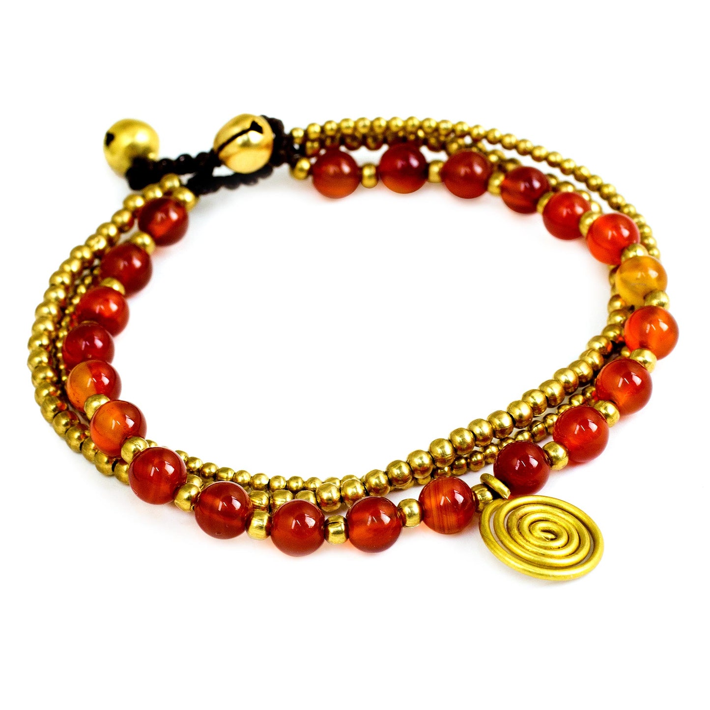 Carnelian Daydreams Beaded Bracelet