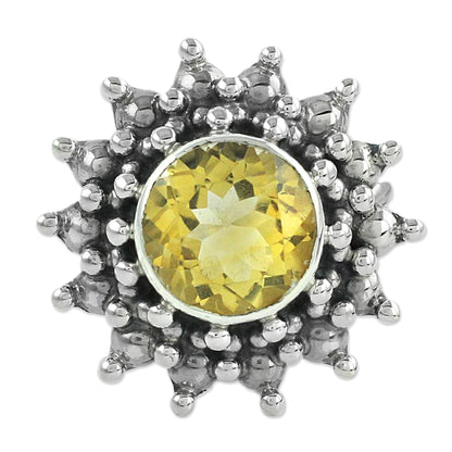 Star Citrine Jewelry Artisan Crafted Sterling Silver Jewelry