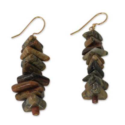 Anidaso Soapstone beaded earrings