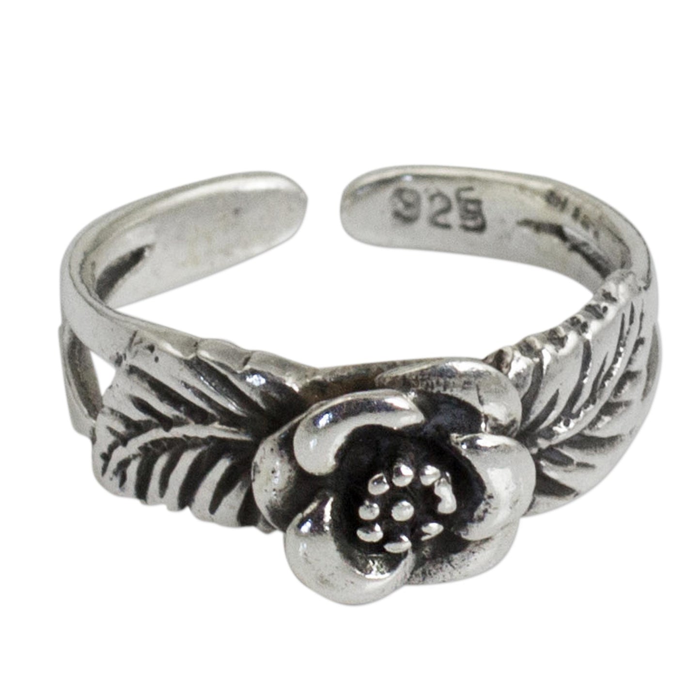 Chiang Mai Rose Sterling Silver Toe Ring