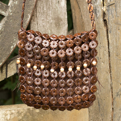 Eco Nature Thai Handmade Coconut Shell Eco Handbag