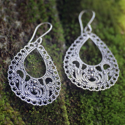 Bali Glam Sterling Silver Earrings