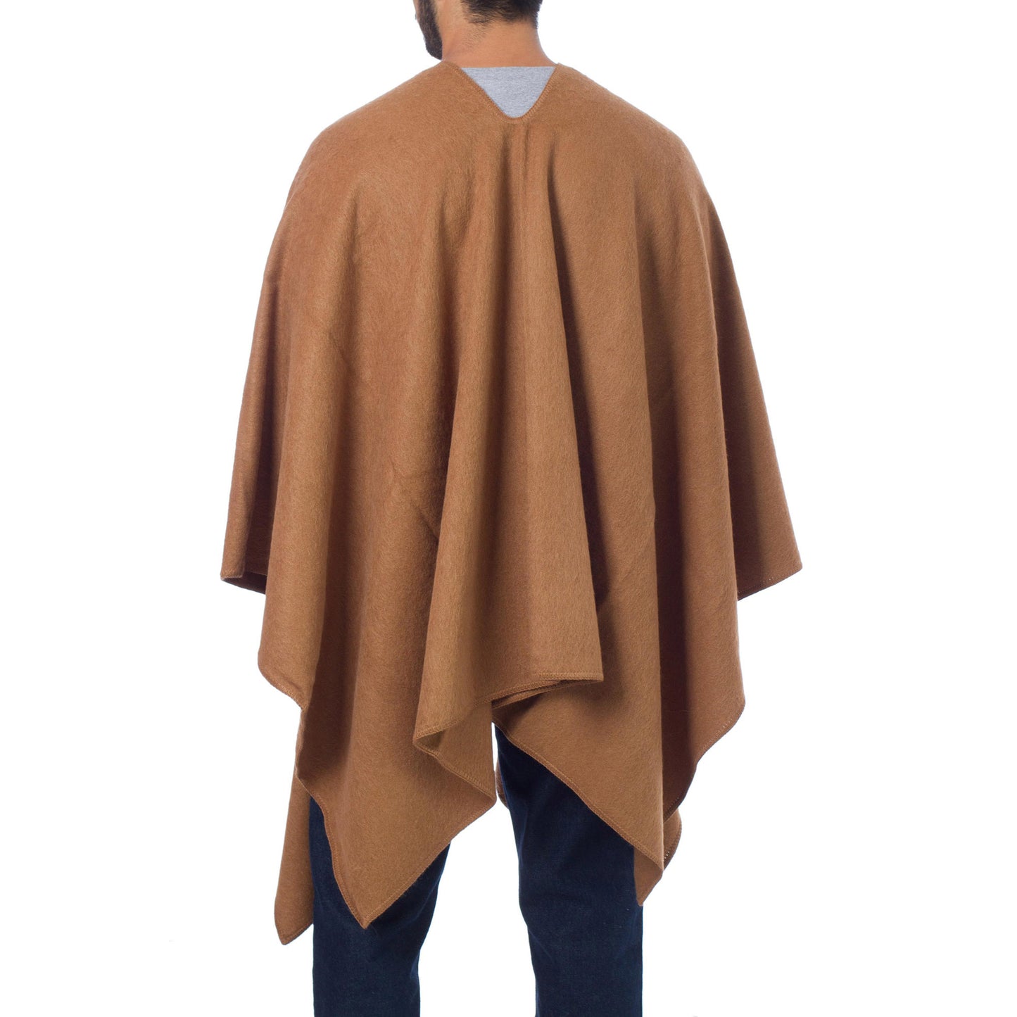 Inca Explorer Men's Alpaca Blend Poncho