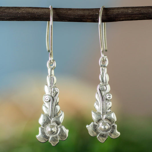 Baroque Blossom Sterling Earrings