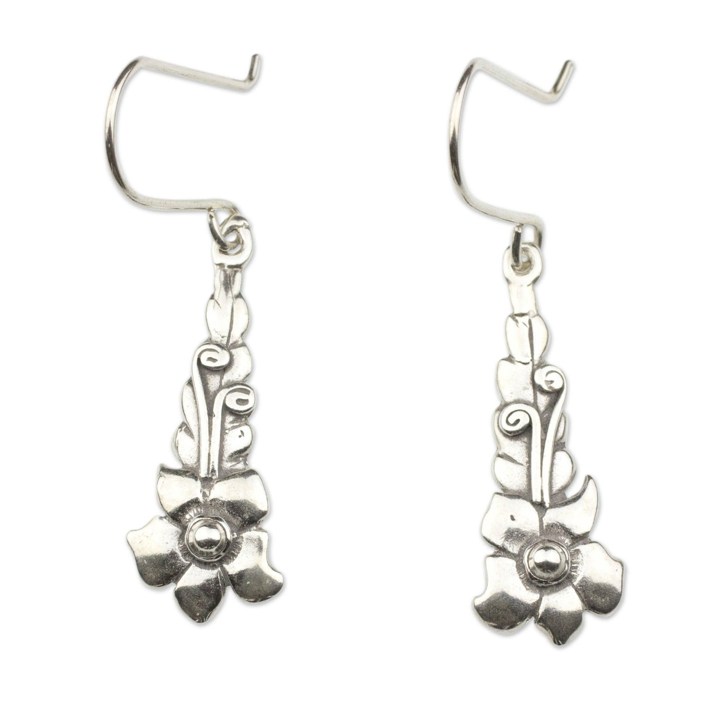 Baroque Blossom Sterling Earrings