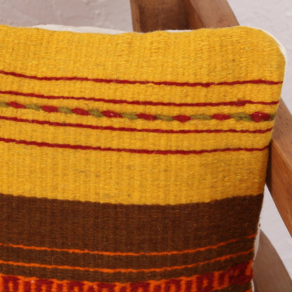 Zapotec Vibes Handcrafted Wool Zapotec Cushion Cover