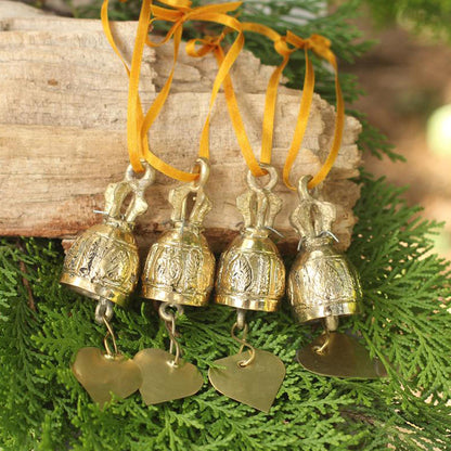 Buddhist Bells Brass Ornaments