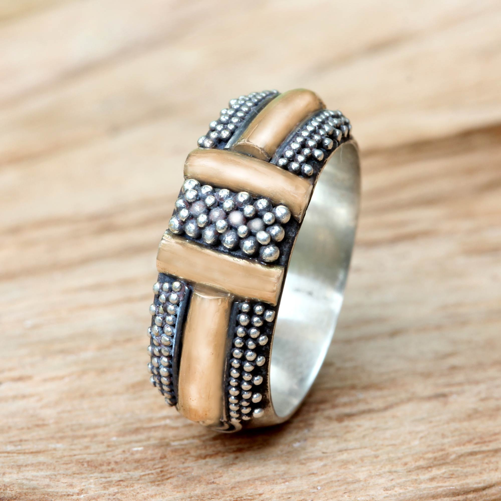 NOVICA Noble Treasure Handcrafted Ring | GreaterGood