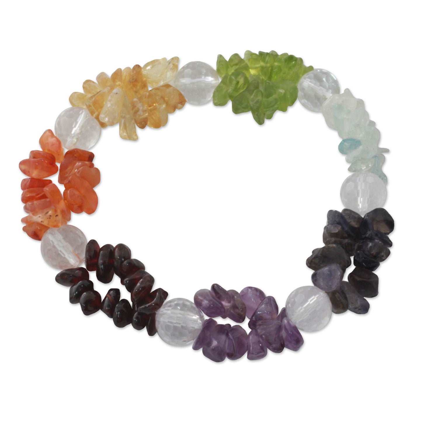 Peaceful Friendship Multi-Gemstone Bracelet