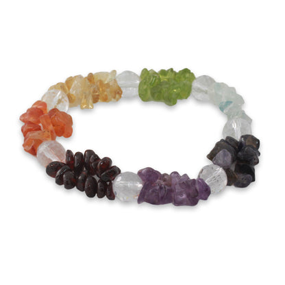 Peaceful Friendship Multi-Gemstone Bracelet