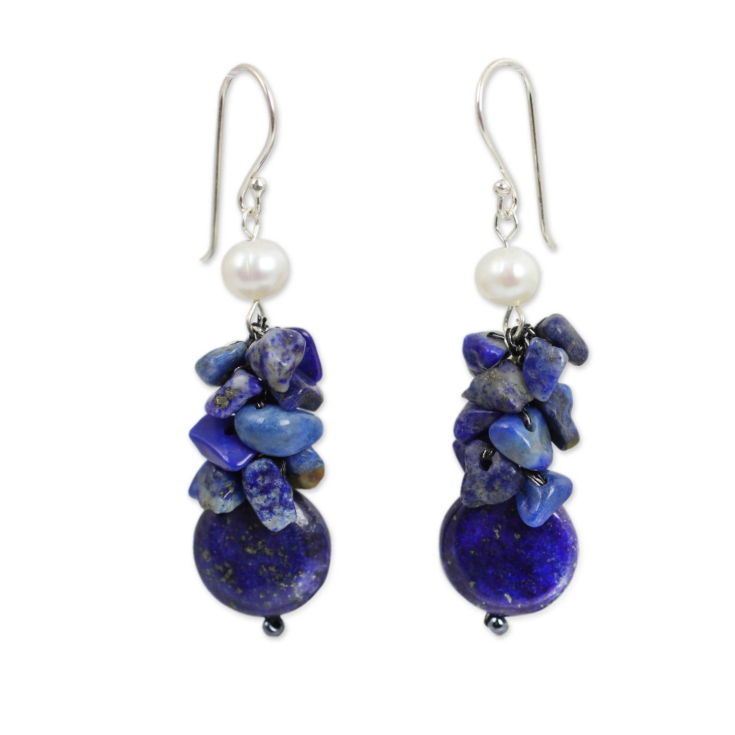 Exquisite Elegance Lapis Lazuli Earrings