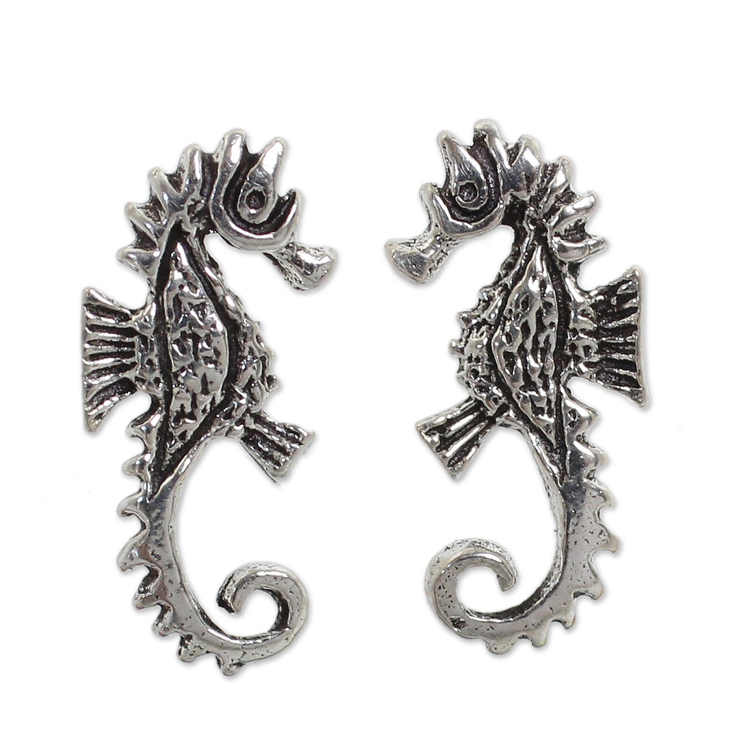 Seahorse Seahorse Sterling Silver Earrings