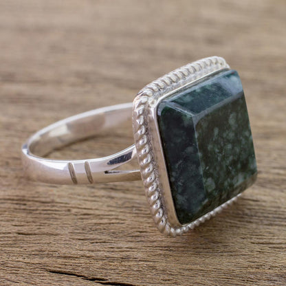 Life Itself Guatemala Artisan Crafted Jade Ring