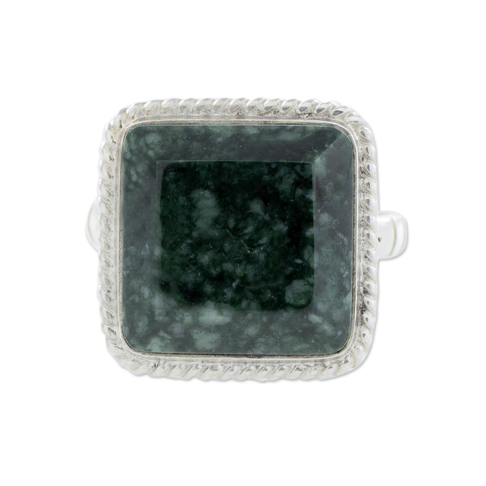 Life Itself Guatemala Artisan Crafted Jade Ring