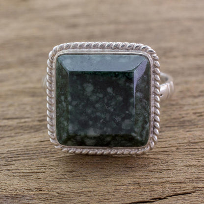 Life Itself Guatemala Artisan Crafted Jade Ring