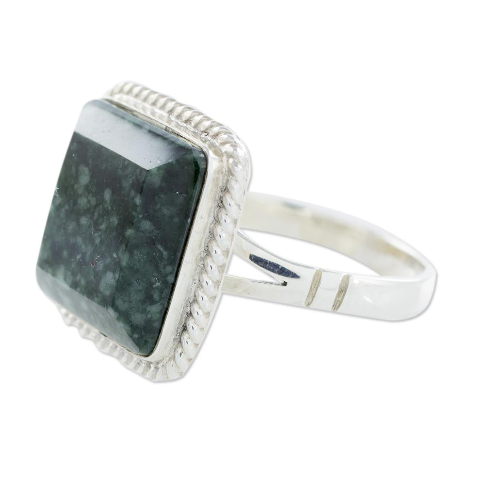 Life Itself Guatemala Artisan Crafted Jade Ring