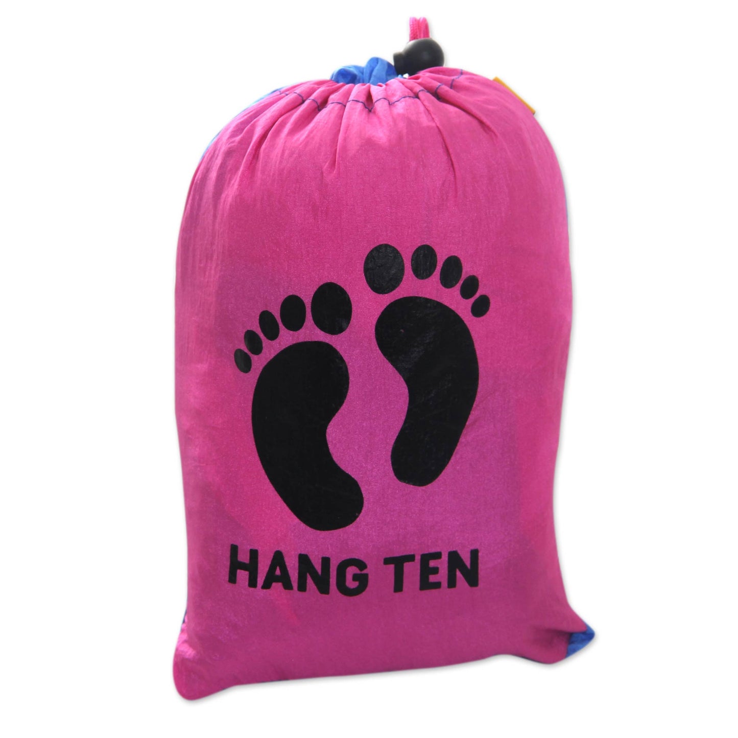 Party for HANG TEN Pink and Blue Single Parachute Hammock with Hanging Hooks