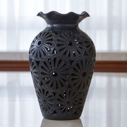 Floral Ruffles Oaxaca Floral Vase