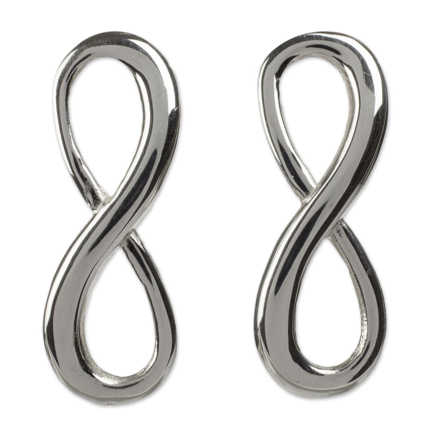 Infinite Maya Harmony Silver Drop Earrings