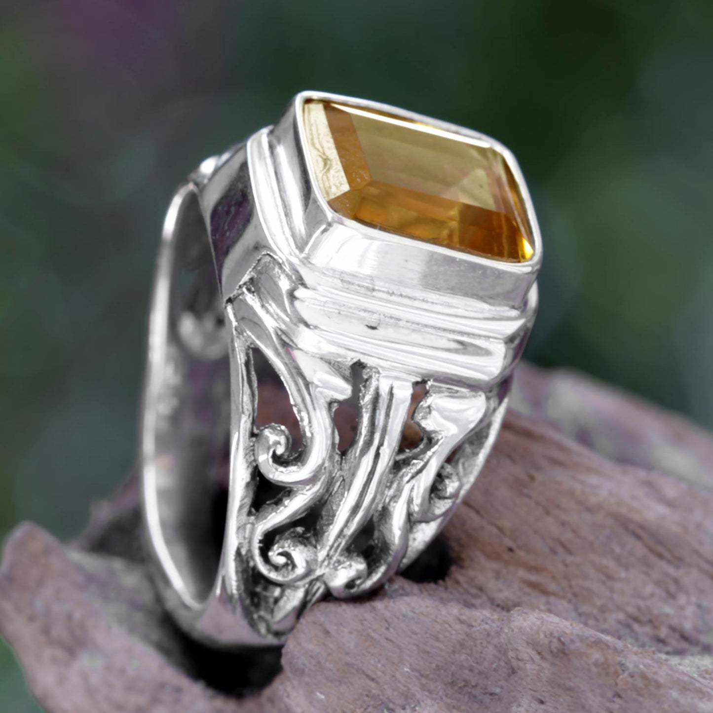 Savannah Evening Sterling Silver Ring