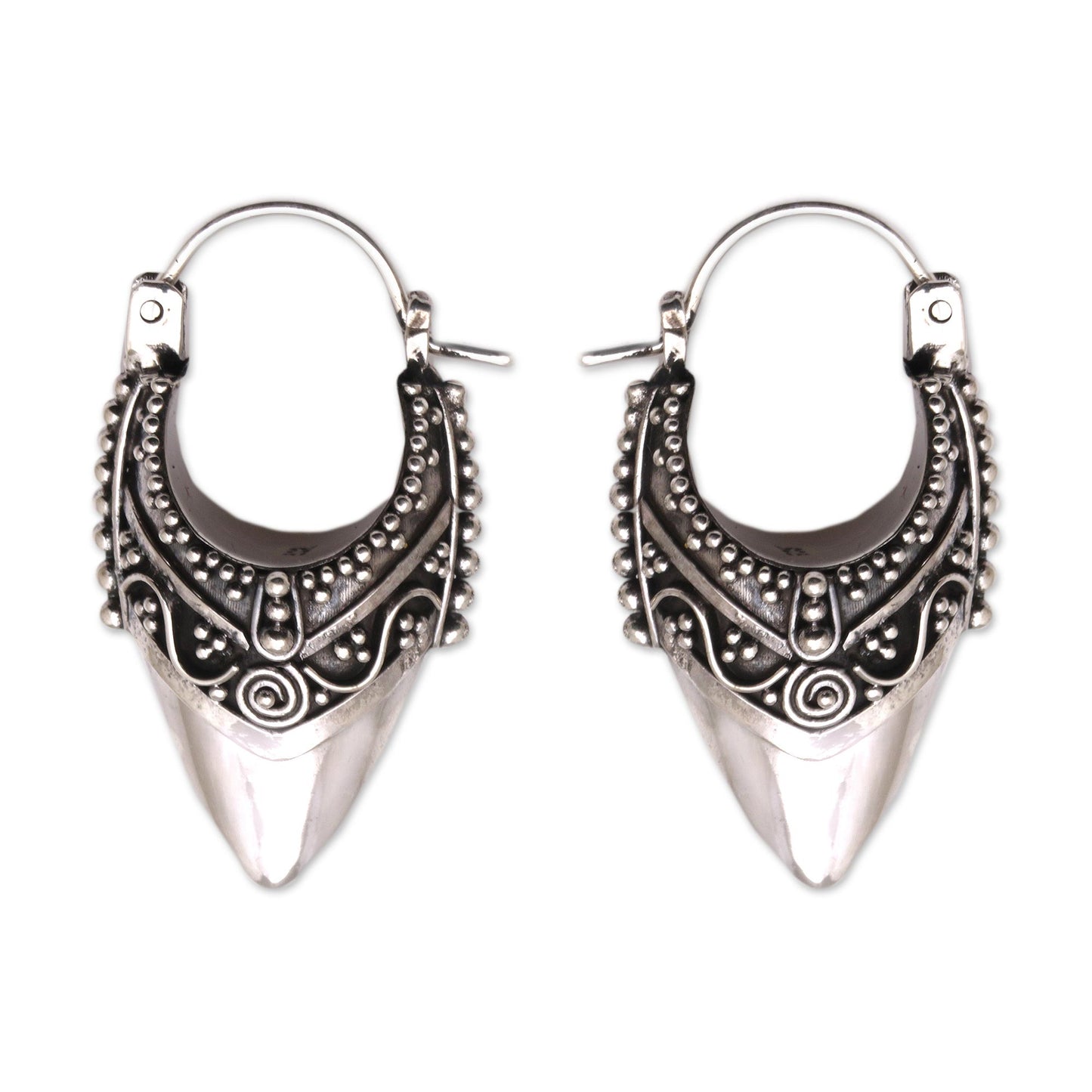 Bali Origin Hoop Earrings